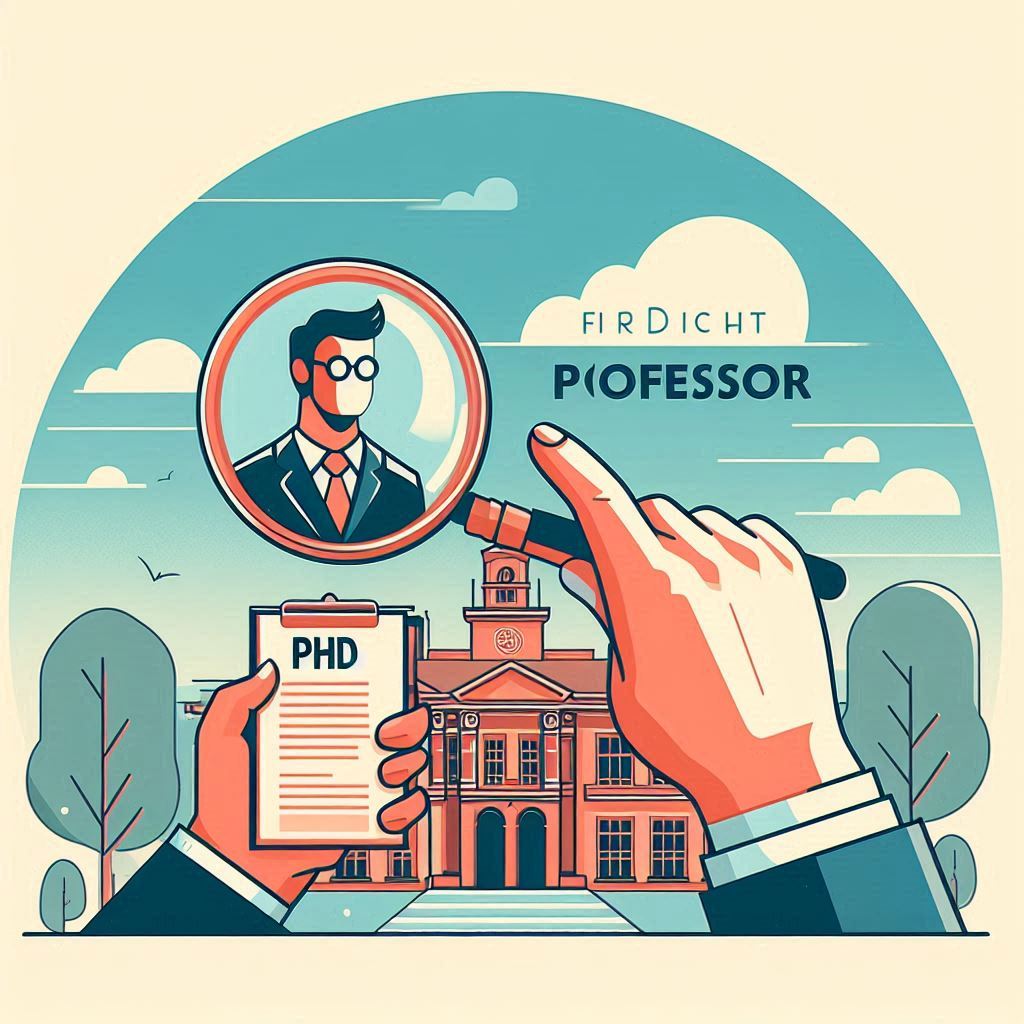  how to find a professor according to your profile. 